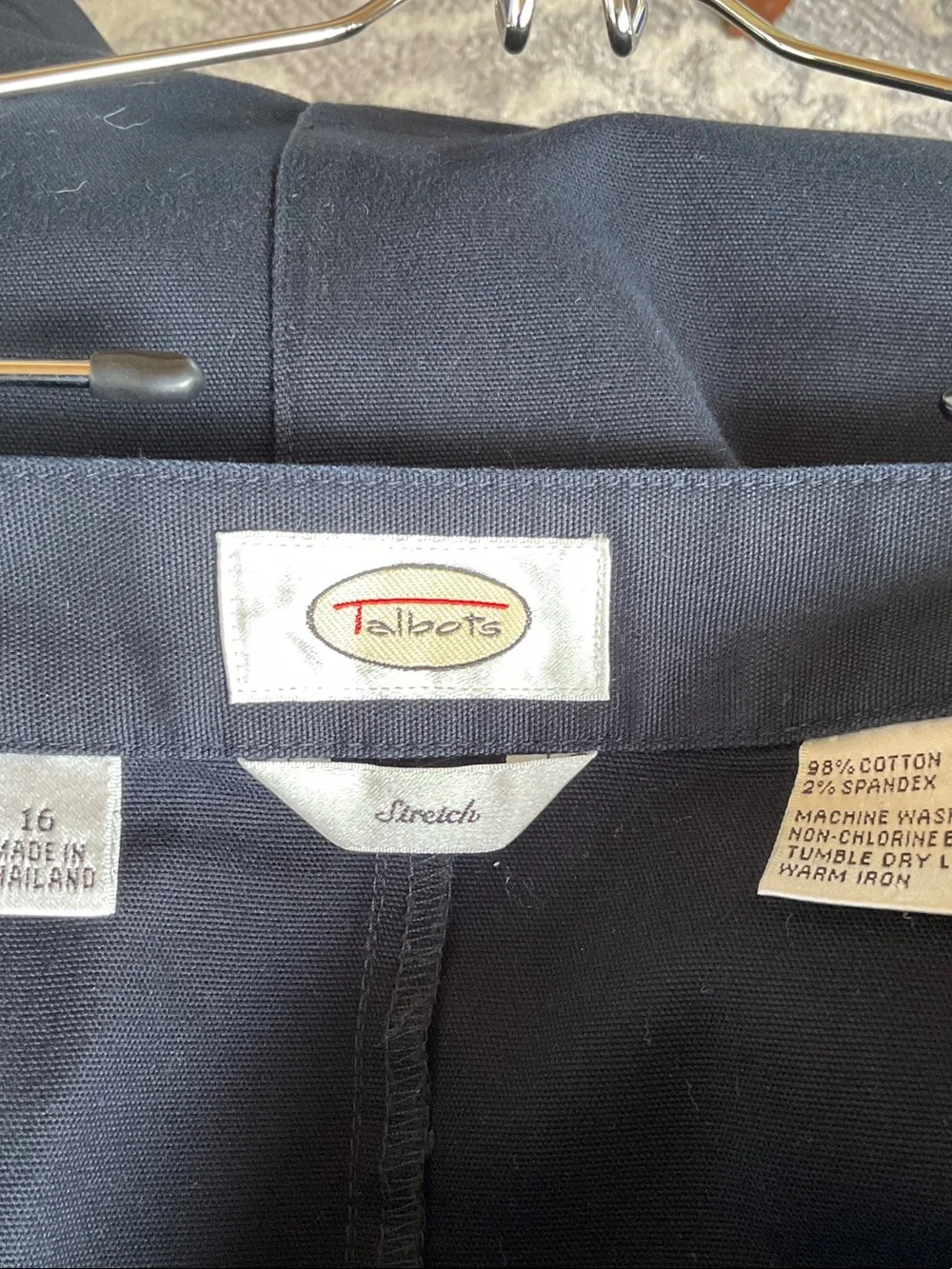 Talbots Black Pencil Skirt - Classic Office Staple